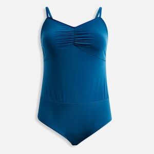 Torrid Teal Cami Bodysuit size 2